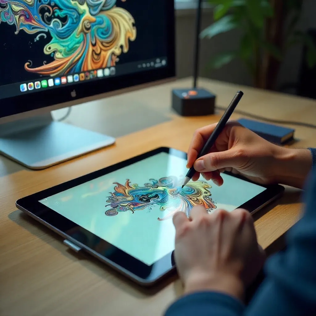 3D modeled character showcasing advanced digital sculpting techniques